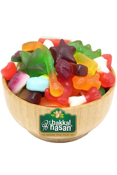 Bakkal Hasan 4 kg Fruit Mixed Jelly - Bakkal Hasan