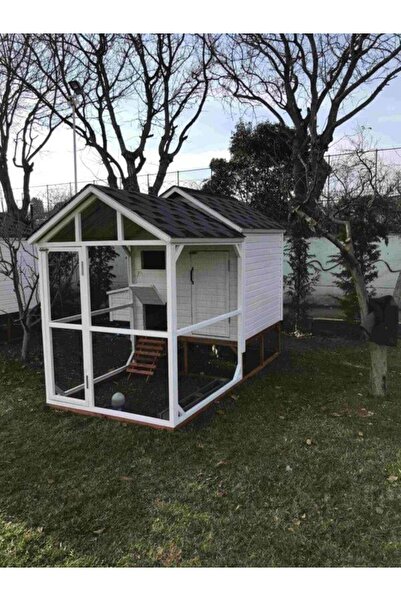 kemirgen market Premium Ahşap Tavuk Kümesi