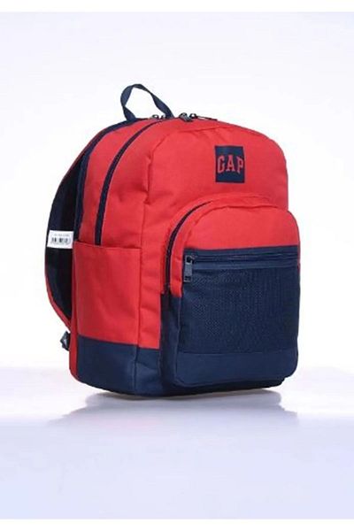 GAP SCHOOL BAG 03398 RED NAVY BLUE FOUR COMPARTMENT