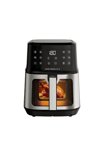 TaoTronics Tt-af011 5 Liter 8 Functions 1200w Touch Panel Oil Free Cooker Air Fryer Deep Fryer