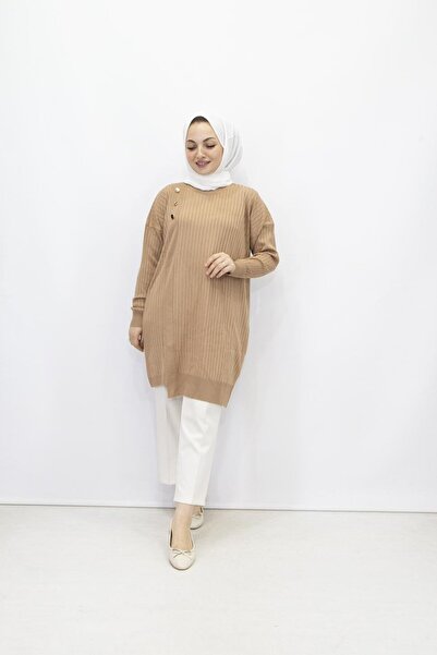 feray kaya Armine Trend 406 - Πλεκτό τούνικ