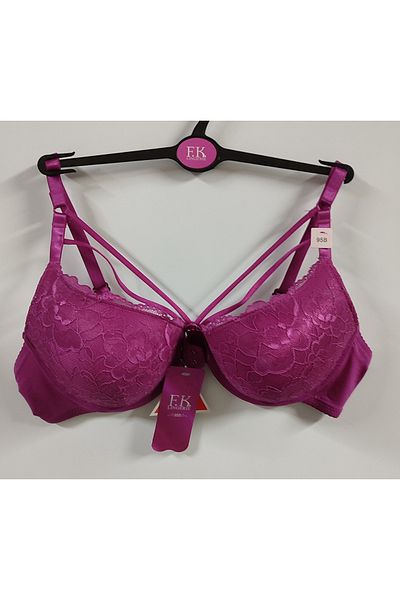 F.K Σουτιέν FK Unpadded Ruched και Underwire χωρίς επένδυση με κορδόνια