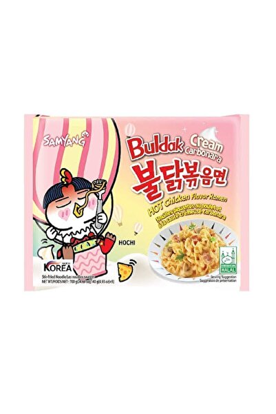 SAMYANG Buldak Cream Carbonara Hot Chicken Flavor Ramen 140 Gr