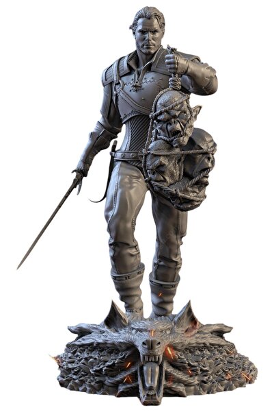 Miyazaki Premium Maceracı Geralt Of Rivia Figürü | The Witcher 3 Koleksiyonu