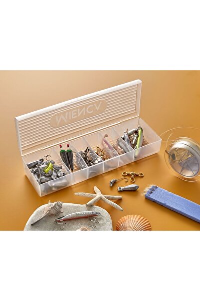 Bayev 6 Compartments Screw Jewelry Box - 2 Rings, Turtleneck