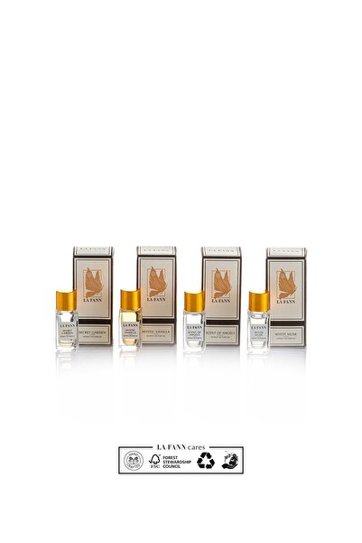 La Fann Floral Powdery Extrait de Parfum Keşif Seti 4x4ml