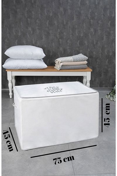 Nisahometeks 3 Pieces Printed Drawstring Quilt Bag 75*45*45cm