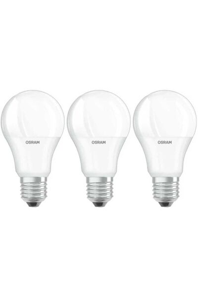 Osram Value Classic A100 13w E-27 Duy Led Ampul 3lü Paket - Sarı Işık
