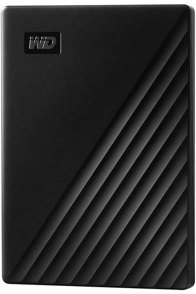 WD My Passport 5Tb 2.5" USB 3.2 Portable Disk Wdbpkj0050Bbk-Wesn Black