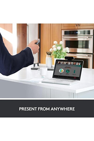 logitech Spotlight Presenter Sunum Kumandası, Gümüş 910-004861