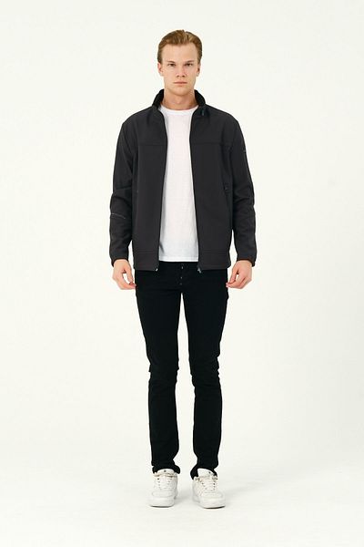 PIQUE Ανδρικό παλτό Navy Blue Softshell - Rodri