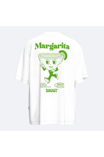 Shout Tricou oversize unisex cu model Margarita Cocktail