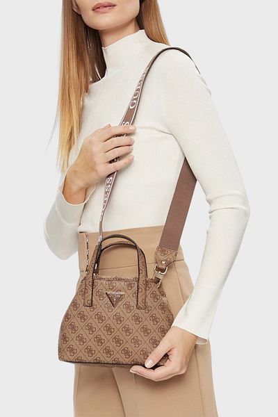 Guess Latona Mini Wallet with Inner Compartment and Removable Extension Strap Purse HWSG9211750LTL BAG H