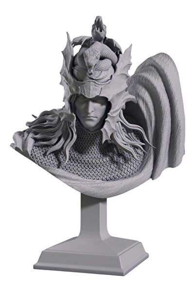 Miyazaki Premium Messmer The Impaler Büst - Elden Ring Figürü - 12,5 Cm