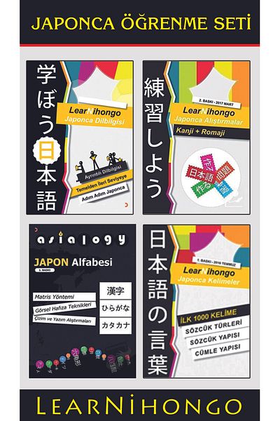 Cinius Yayınları Japanese Learning Set