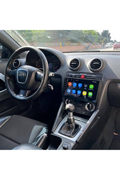 demirusta AUDİ A3 2006-2012 Uyumlu 4GB CARPLAY NAVİGASYON DVD USB BT KAMERA