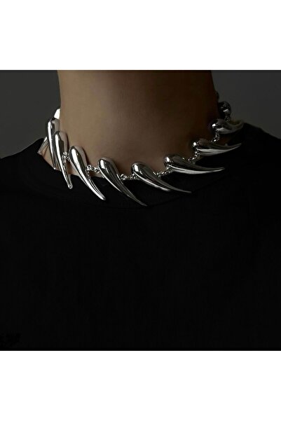 neslyaccessories Model Çelik Kolye