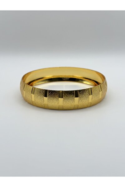 Arnes Jewelry Çelik 22 Ayar Altın Kaplama Bilezik