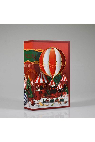 4nio Red Balloon Christmas Book Box