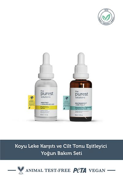 The Purest Solutions Care Set to Help Equalize Dark Spots and Skin Tone