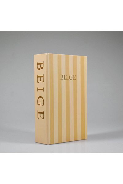 4nio Beige Book Box