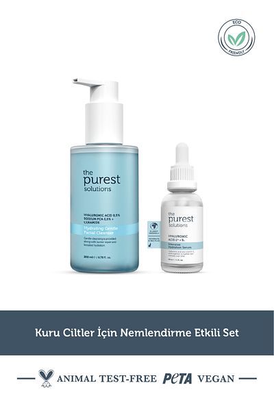 The Purest Solutions Σετ με ενυδατικό αποτέλεσμα για ξηρό δέρμα