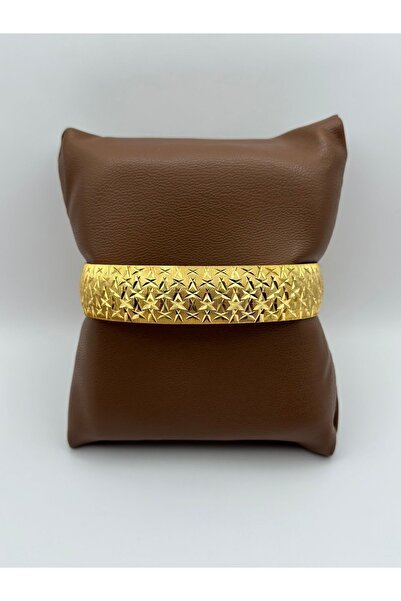 Arnes Jewelry Çelik 22 Ayar Altın Kaplama Bilezik