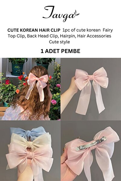 TAVGA Fairy Back Head Korean Hair Pin Saç Tokası
