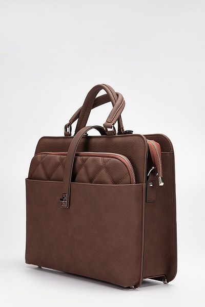 mussen MacBook Air Pro Laptop-Aktentasche für Damen – veganes Leder