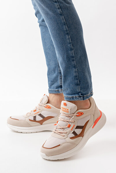 Freemax Erkek Sneaker Spor Ayakkabı 2440 Bej Taba