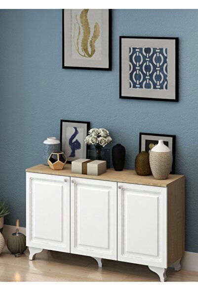 Fly Mobilya Kahverengi Rosalie Çok Amaçlı Dolap