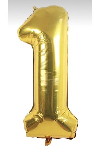 Öztürkpartievi Gold Number Foil Balloon