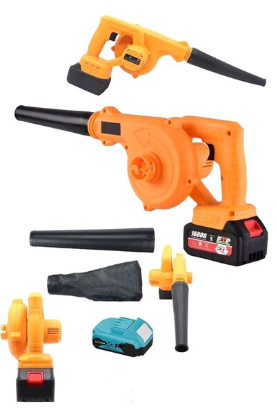 SCHUTZENGER 128Vf 7 Kademeli Hız Ayarlı Tek Bataryalı Şarjlı Hava Üfleyici Ve...