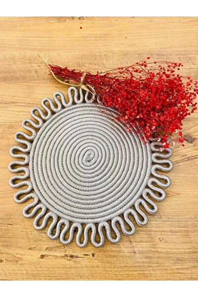 JÜTEX HOME Placă de paie din iută de serviciu american