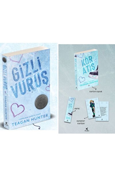 Pukka yayınları GİZLİ VURUŞ VE KÖR ATIŞ İKİLİ SET TEAGEN HUNTER