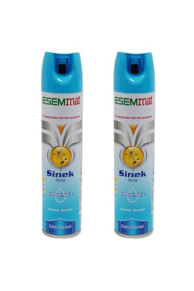 Esemmat Sinek Kovucu Sprey Kokusuz 300 Ml X 2'li Paket