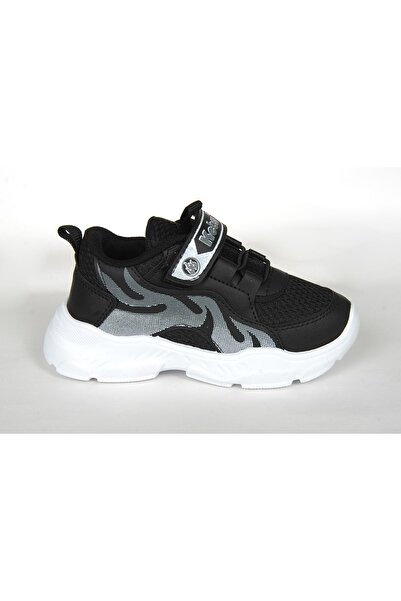 Phobos Erkek Çocuk Spor Ayakkabı Yumuşak Taban Cırtlı Sneaker.