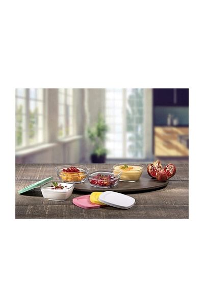 Paşabahçe Pudding Storage Container Set 12 Pieces