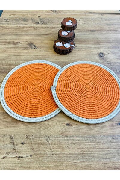 JÜTEX HOME Σετ 2 τεμαχίων από ζατζούρι από άχυρο αμερικανικής υπηρεσίας Supla