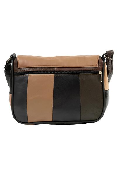 Erzeno Geantă de damă de umăr și crossbody din piele naturală