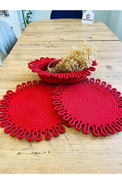 JÜTEX HOME Σετ 3 τεμαχίων από άχυρο από γιούτα American Service Supla και καλάθι