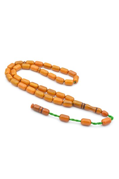 Murty99 Систематичен капсулно изрязан материал от жълти кехлибарени молитвени...