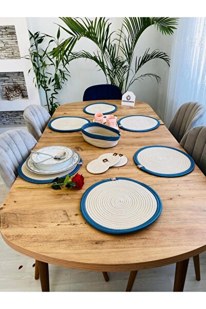 JÜTEX HOME 13 bucăți de iuta răchită American Service Supla - Subțire și coș