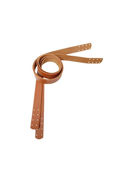 Lady Moss Dikilebilir Çift Çanta Askısı Uzunluk 80 cm - Genişlik 2 cm ( Taba )