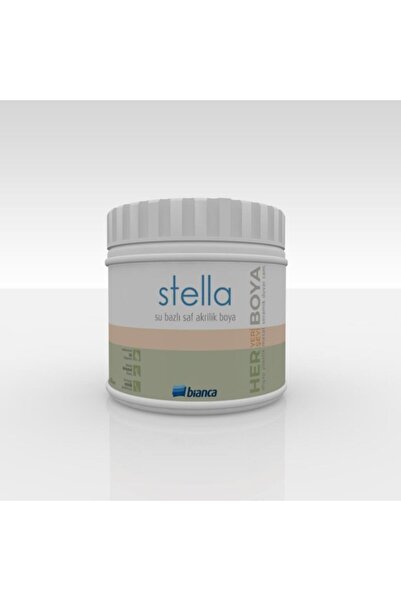 Bianca Mermer Beji Stella Su Bazlı Saf Akrilik Boya 0.50 lt 1332