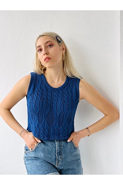 Retrobird В'язаний трикотажний сезонний светр для жінок, салатовий