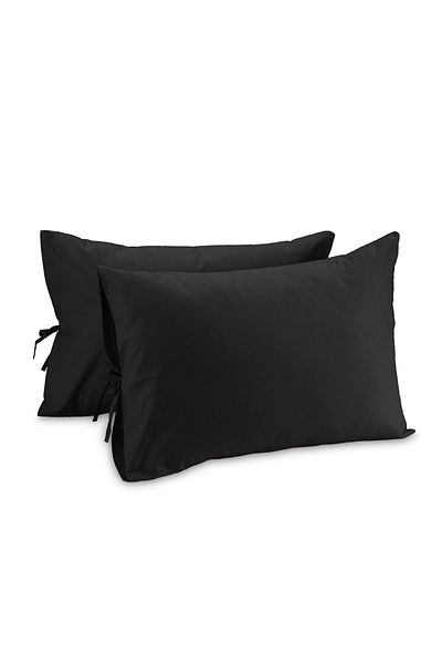 Sabia طقم ملاءات سرير مزدوج من القطن العضوي - 150x200 سم، ارتفاع 30 سم، مطاط، 62 خيط (155 TC)