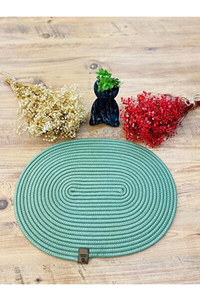 JÜTEX HOME Американски овални чинии от юта - размер на порцията