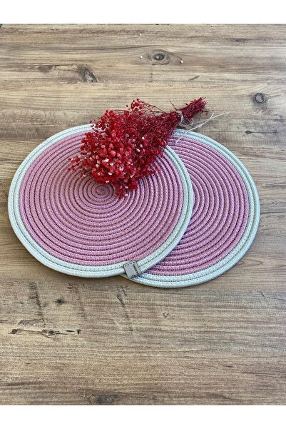 JÜTEX HOME 2-dijelni set od jute i slame Podmetač Supla