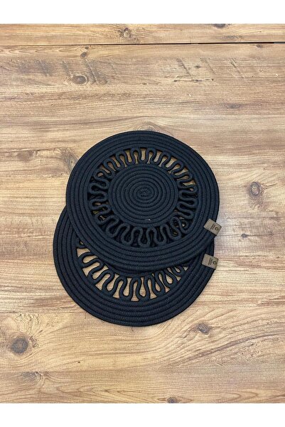 JÜTEX HOME Σετ 2 τεμαχίων από ζατζούρι από άχυρο αμερικανικής υπηρεσίας Supla